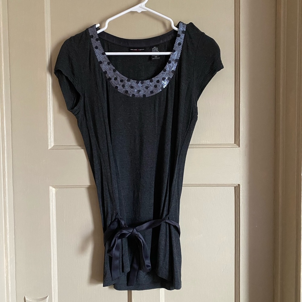 Super Soft NY & Co Sequined T-shirt